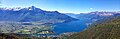 North of Lago di Como, Sorico, Domaso, river Adda, River MeraMonte Legnone, foto