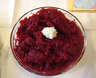 Polish Easter salad Ćwikła