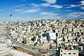 العربية:  منظر لشرقي عمّان من جبل القلعةEnglish:  A view of eastern Amman from Jabal al-Qal'a