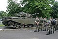 AVRE on display at the British engineering museum