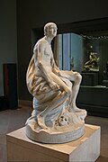 Voltaire Naked(Louvre Museum, Paris)