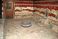 Der Thronsaal mit dem Greifenfresko